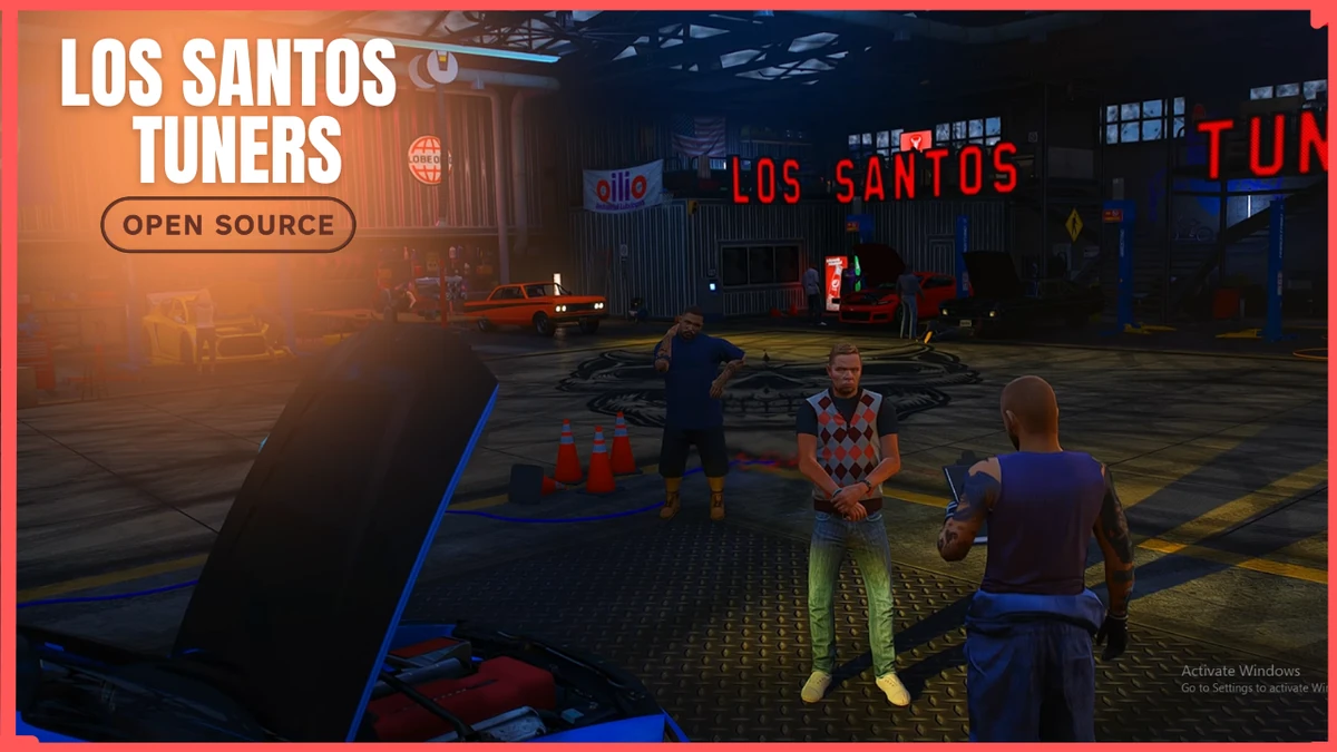 Los Santos Tuners MLO FiveM | Premium Mechanic & Tuning Garage | Open Source